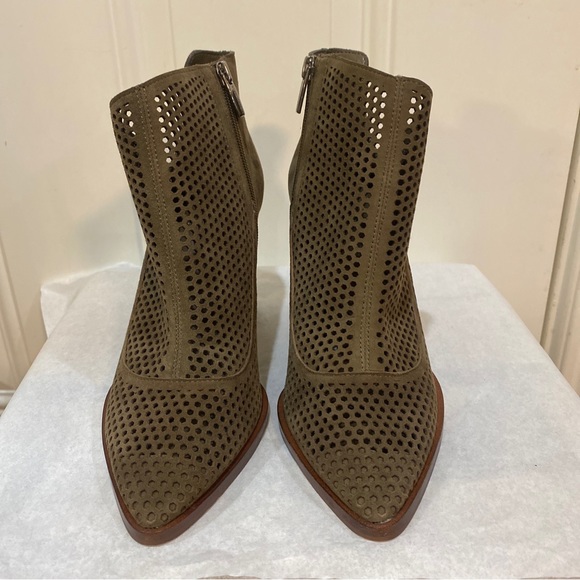 One Day Sale New Vince Camuto olive green booties - Picture 11 of 12